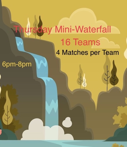 Thursday Team Mini-Waterfall